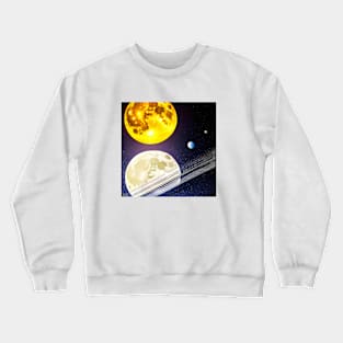 When the sun and the moon meet Crewneck Sweatshirt